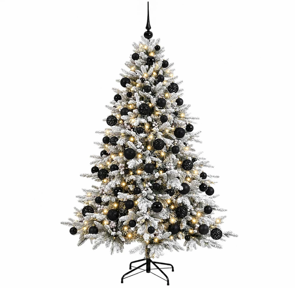 Dirbtinė kalėdinė eglutė su rutuliuku 180 cm 300 LED