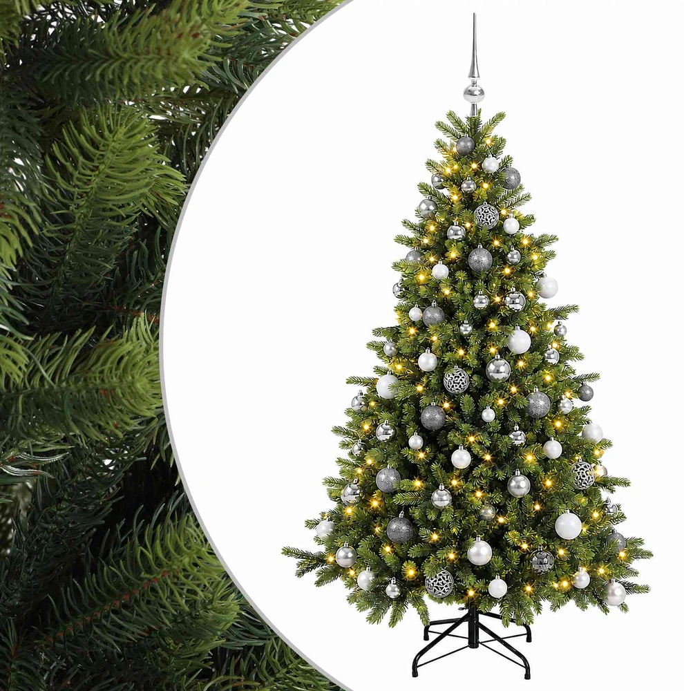 Dirbtinė kalėdinė eglutė su rutuliuku 180 cm 300 LED