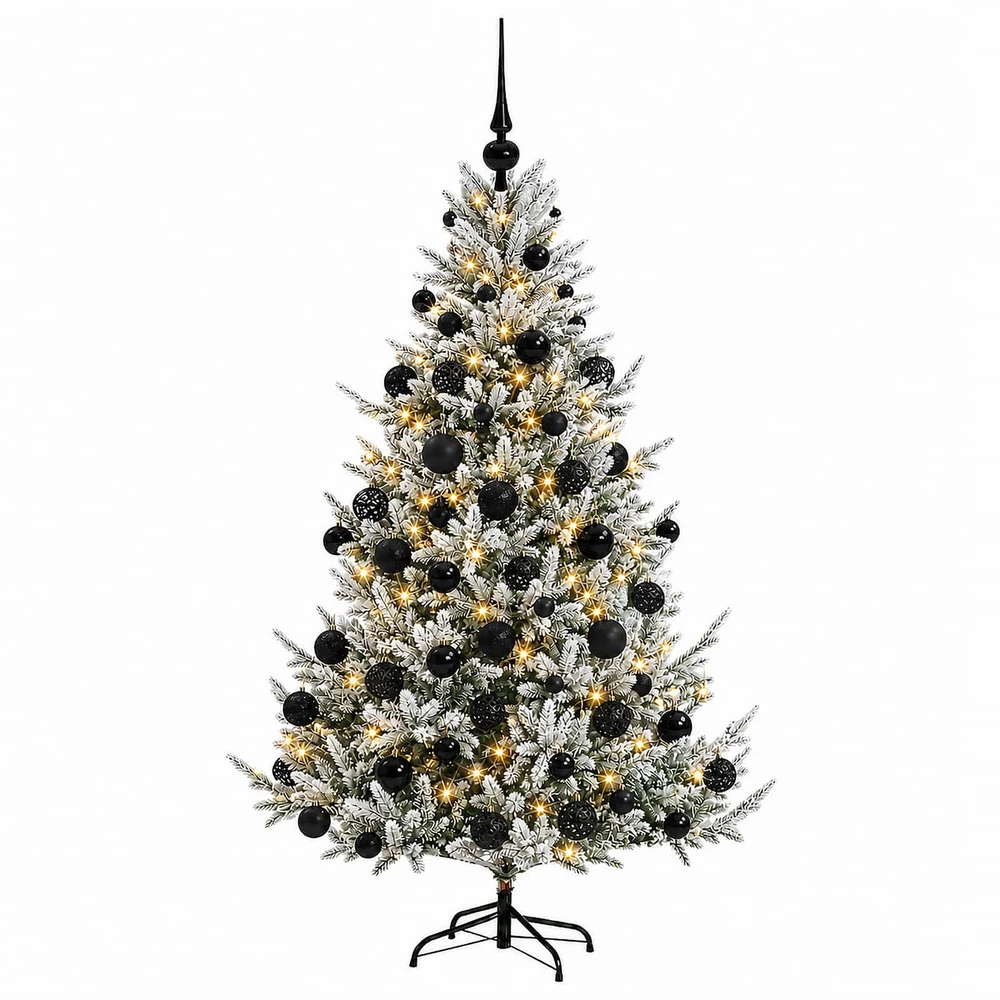 Dirbtinė kalėdinė eglutė su rutuliuku 180 cm 300 LED