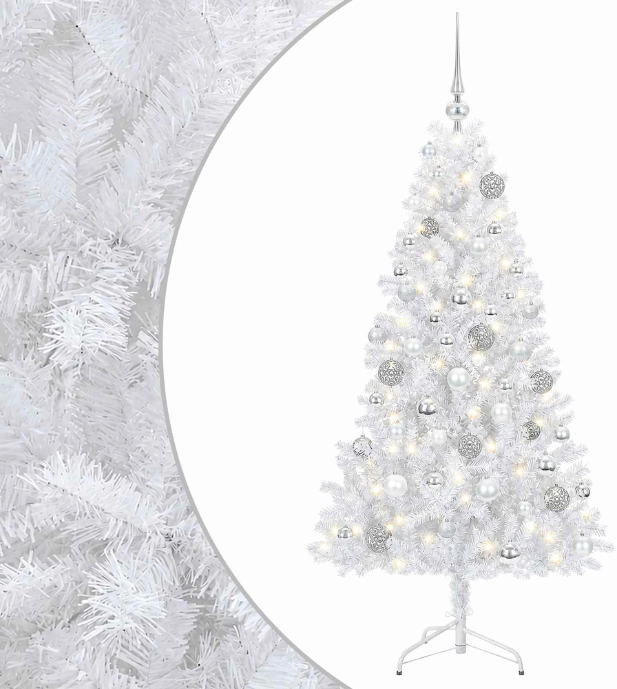 Dirbtinė kalėdinė eglutė su rutuliuku 210 cm 300 LED