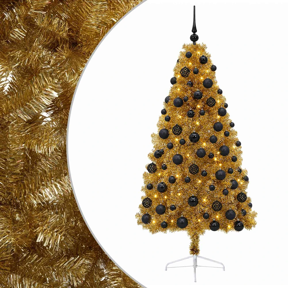 Dirbtinė kalėdinė eglutė su rutuliuku 210 cm 300 LED