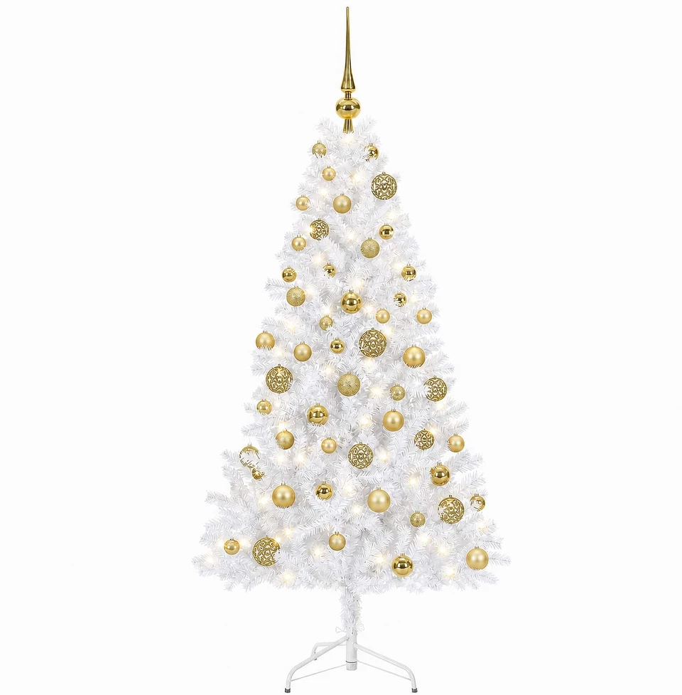 Dirbtinė kalėdinė eglutė su rutuliuku 210 cm 300 LED