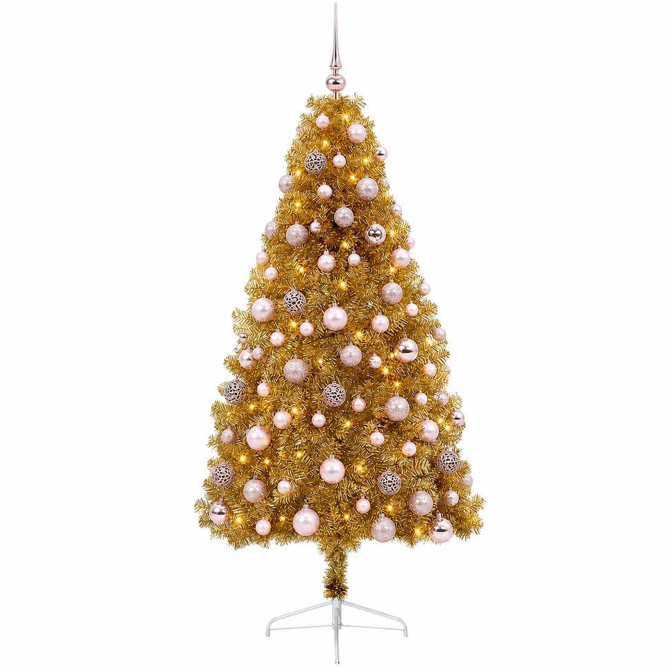 Dirbtinė kalėdinė eglutė su rutuliuku 210 cm 300 LED