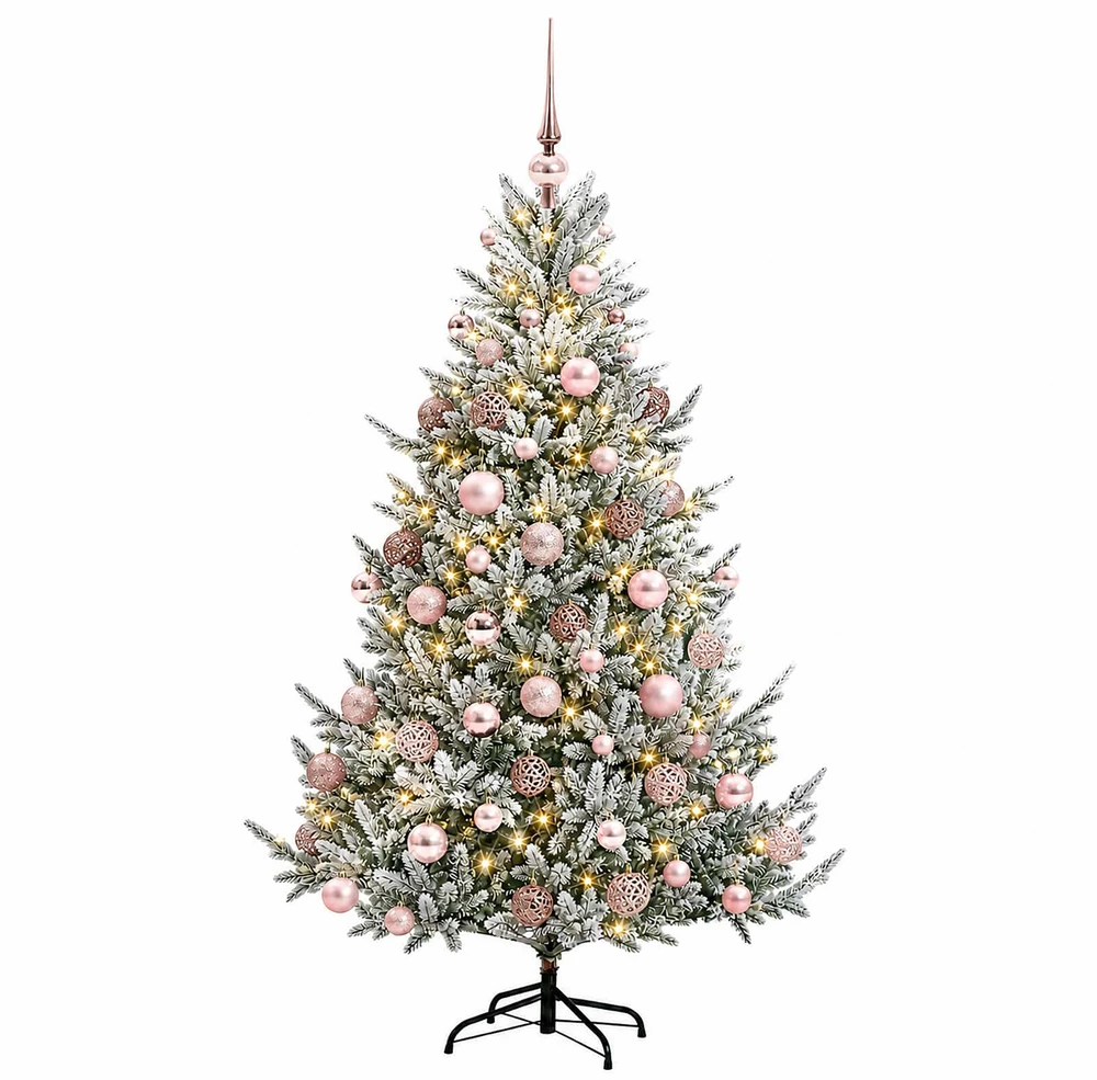 Dirbtinė kalėdinė eglutė su rutuliuku 210 cm 300 LED