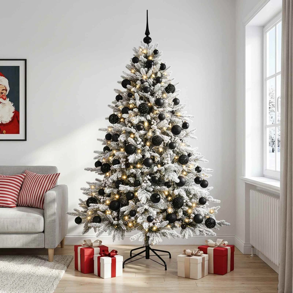 Dirbtinė kalėdinė eglutė su rutuliuku 210 cm 300 LED