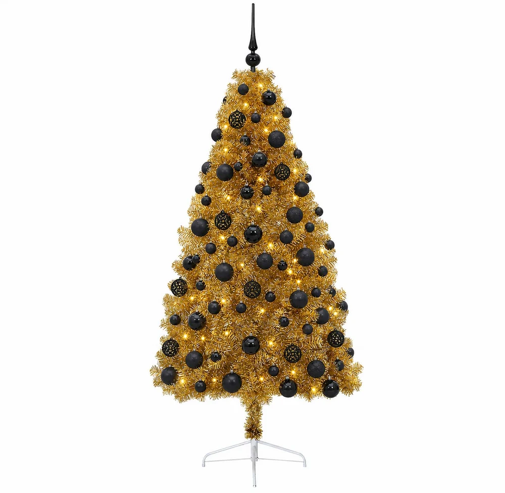 Dirbtinė kalėdinė eglutė su rutuliuku 210 cm 300 LED