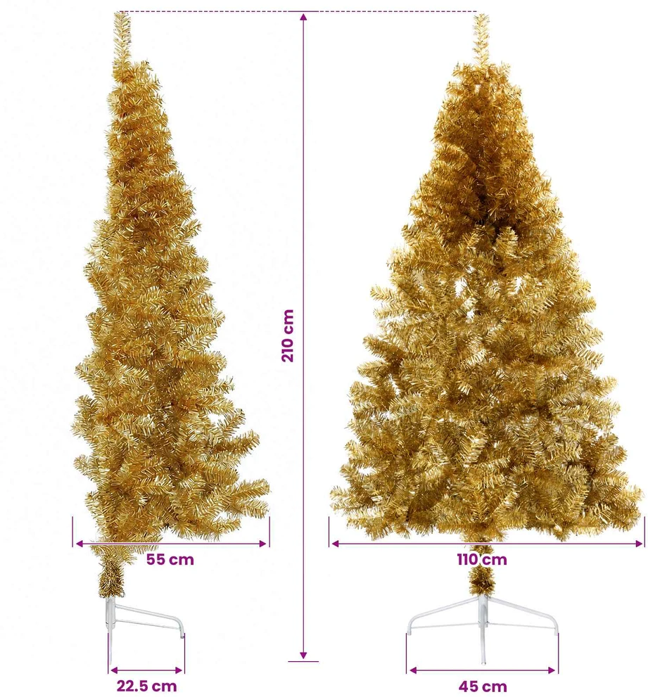 Dirbtinė kalėdinė eglutė su rutuliuku 210 cm 300 LED
