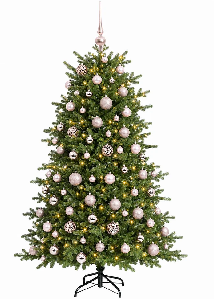 Dirbtinė kalėdinė eglutė su rutuliuku 210 cm 300 LED