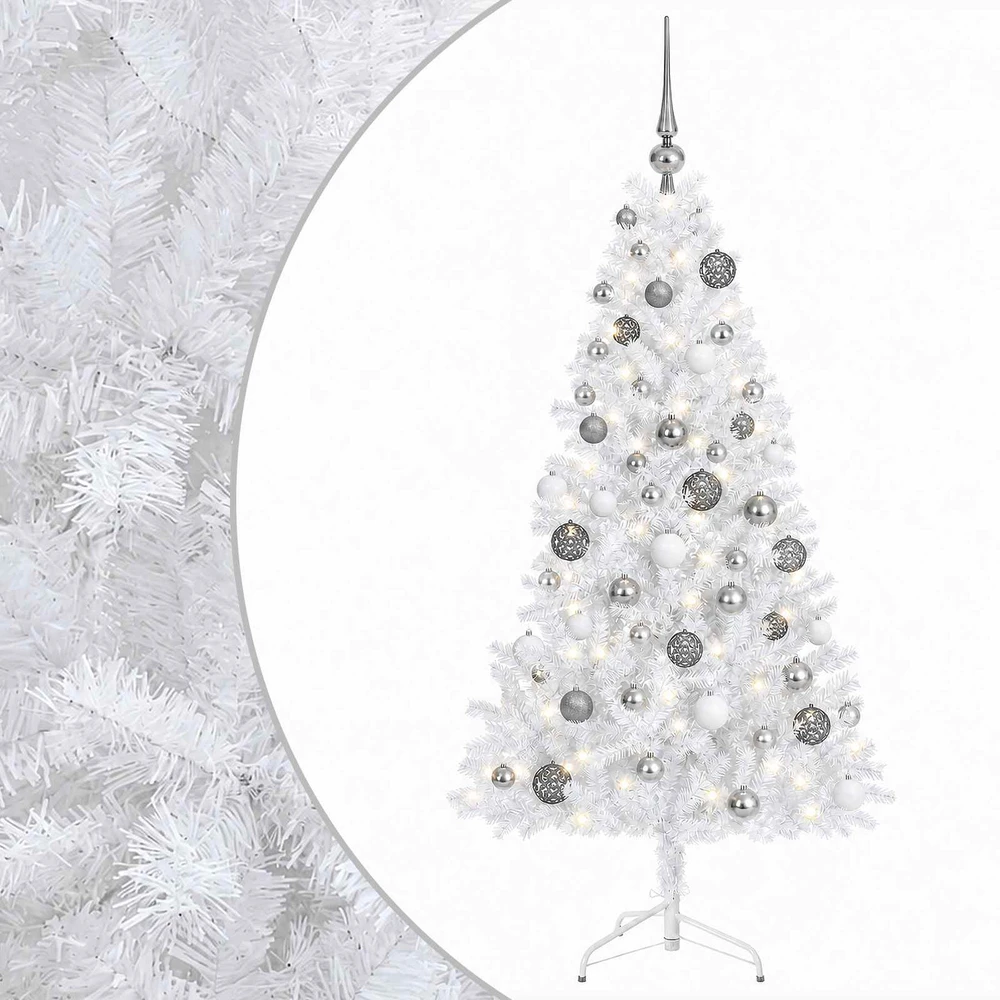 Dirbtinė kalėdinė eglutė su rutuliuku 210 cm 300 LED