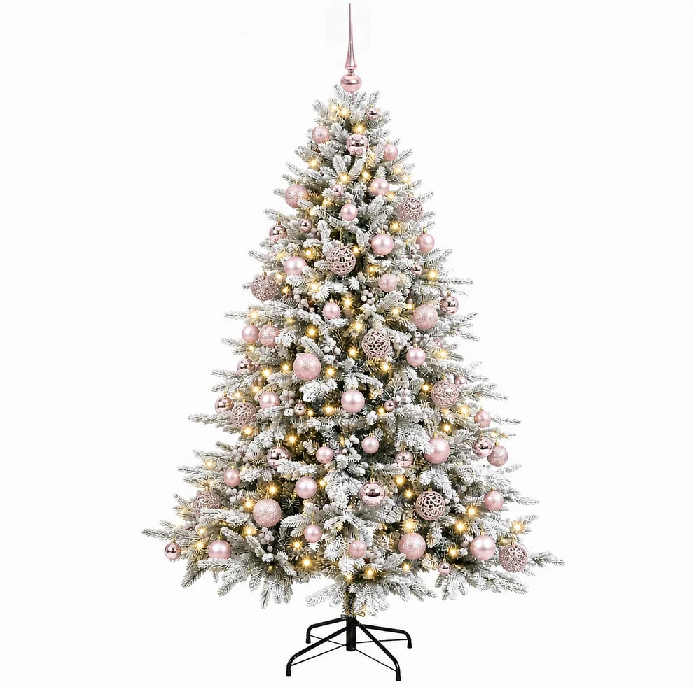 Dirbtinė kalėdinė eglutė su rutuliuku 210 cm 300 LED