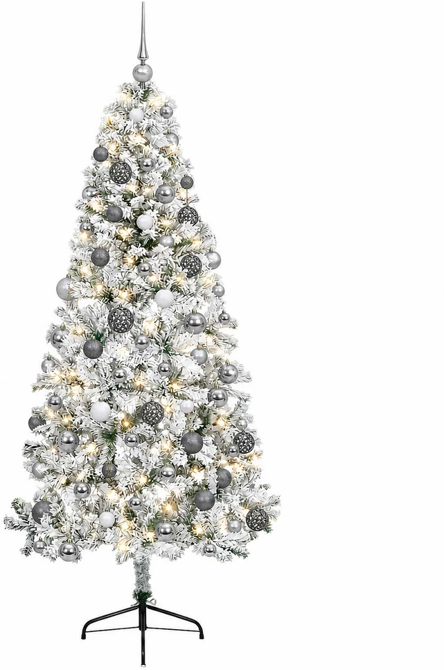 Dirbtinė kalėdinė eglutė su rutuliuku 240 cm 300 LED