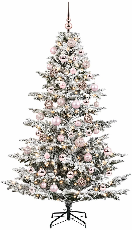 Dirbtinė kalėdinė eglutė su rutuliuku 240 cm 300 LED