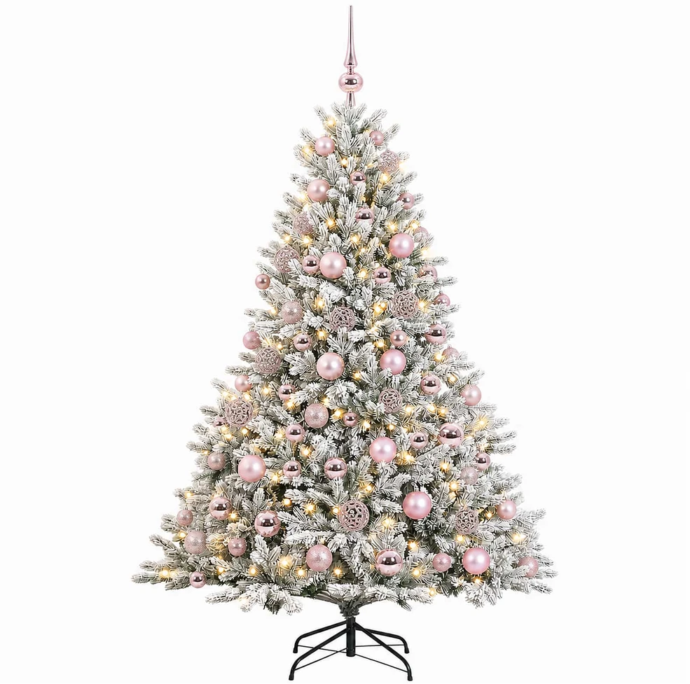 Dirbtinė kalėdinė eglutė su rutuliuku 240 cm 300 LED