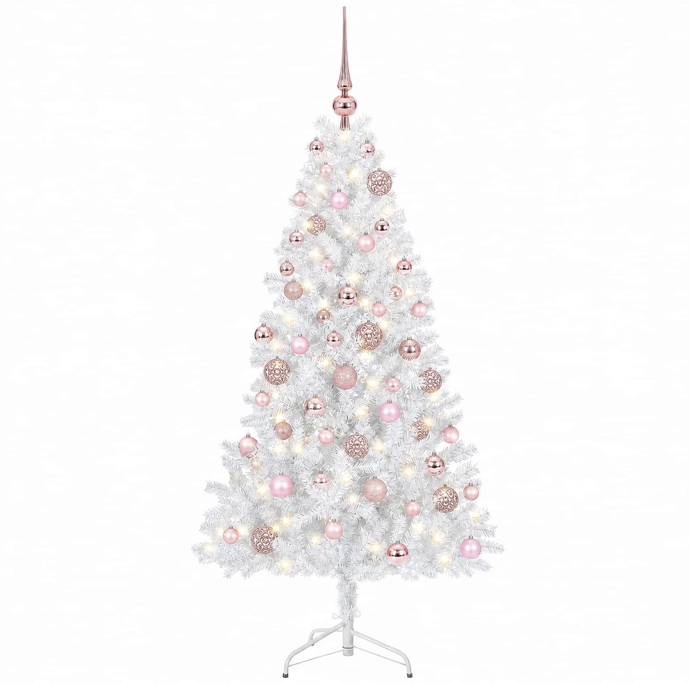 Dirbtinė kalėdinė eglutė su rutuliuku 240 cm 300 LED