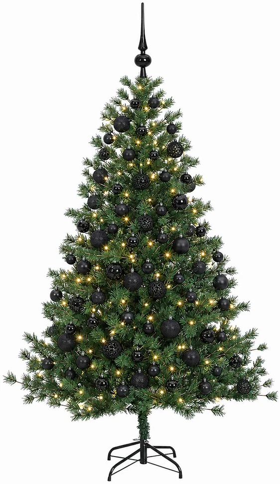 Dirbtinė kalėdinė eglutė su rutuliuku 240 cm 300 LED