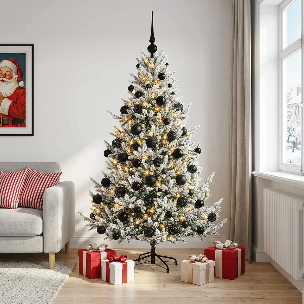 Dirbtinė kalėdinė eglutė su rutuliuku 240 cm 300 LED