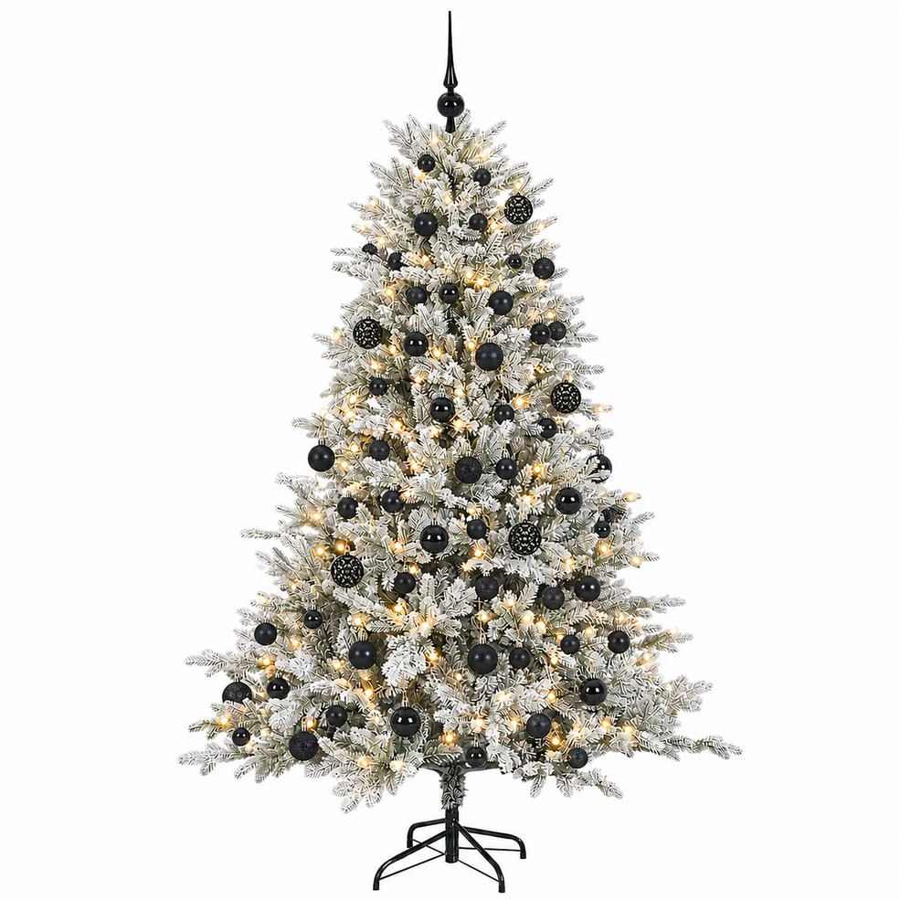Dirbtinė kalėdinė eglutė su rutuliuku 240 cm 300 LED