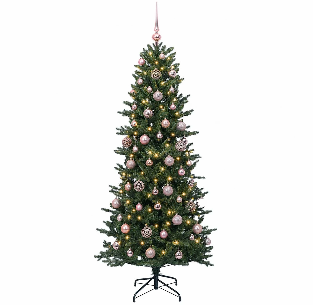 Dirbtinė kalėdinė eglutė su rutuliuku 240 cm 300 LED