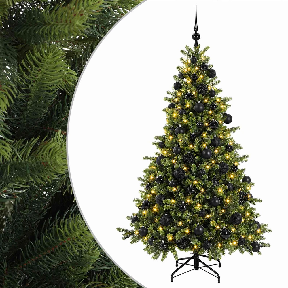 Dirbtinė kalėdinė eglutė su rutuliuku 240 cm 300 LED