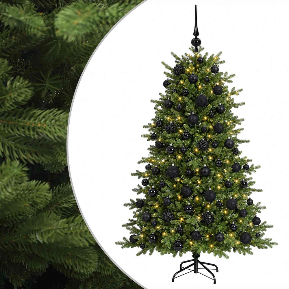 Dirbtinė kalėdinė eglutė su rutuliuku 240 cm 300 LED