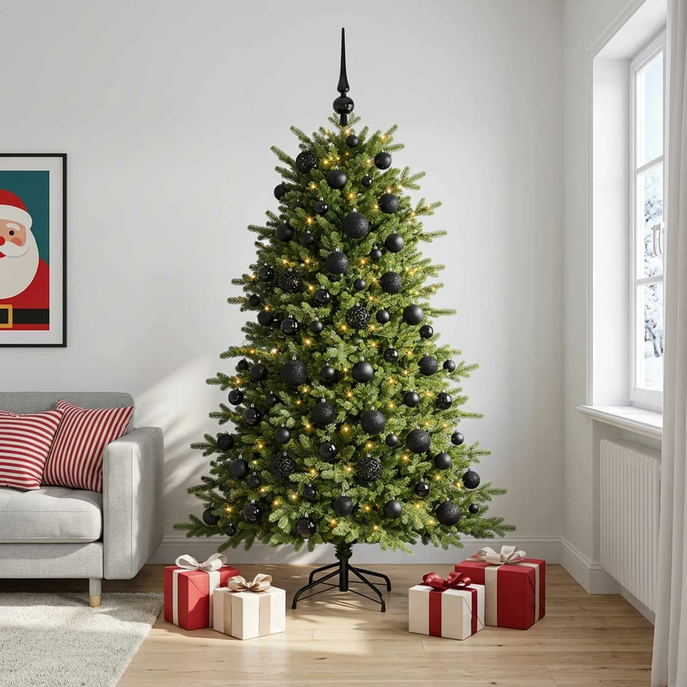 Dirbtinė kalėdinė eglutė su rutuliuku 240 cm 300 LED