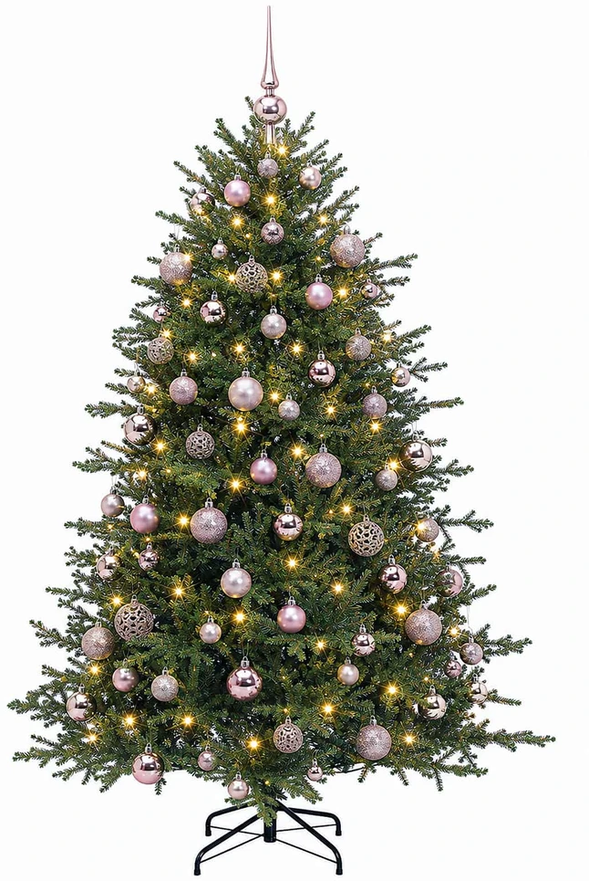 Dirbtinė kalėdinė eglutė su rutuliuku 240 cm 300 LED