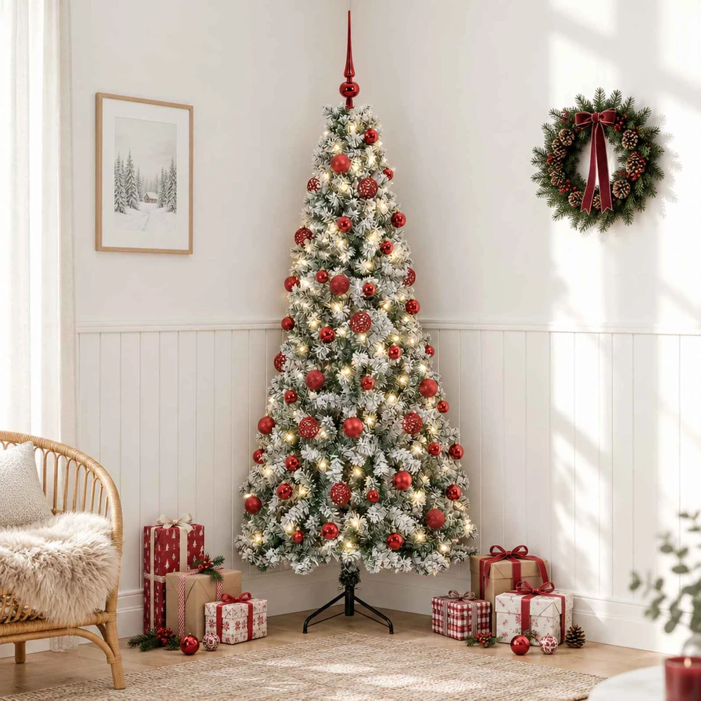 Dirbtinė kalėdinė eglutė su rutuliuku 240 cm 300 LED