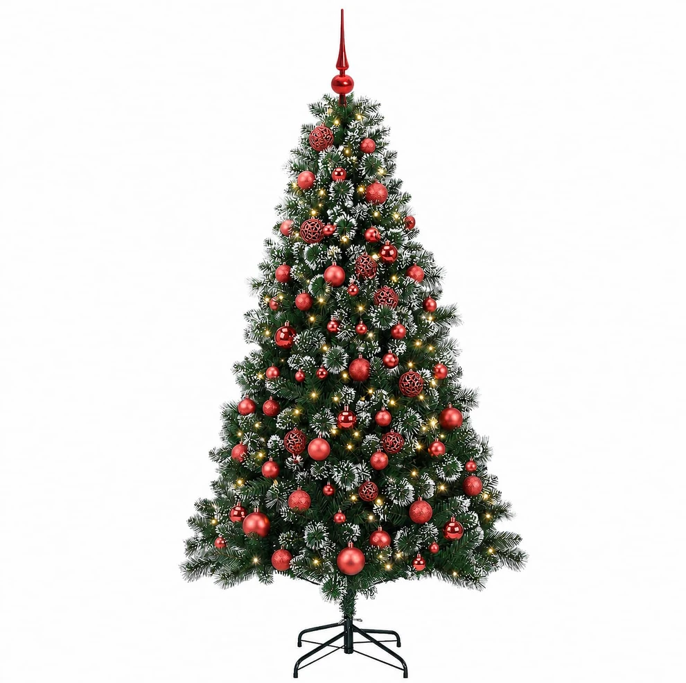 Dirbtinė kalėdinė eglutė su rutuliuku 240 cm 300 LED