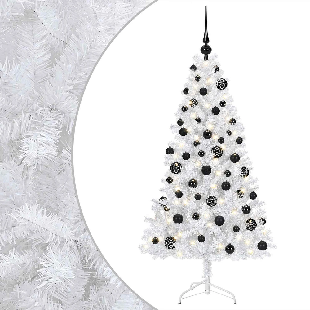 Dirbtinė kalėdinė eglutė su rutuliuku 240 cm 300 LED