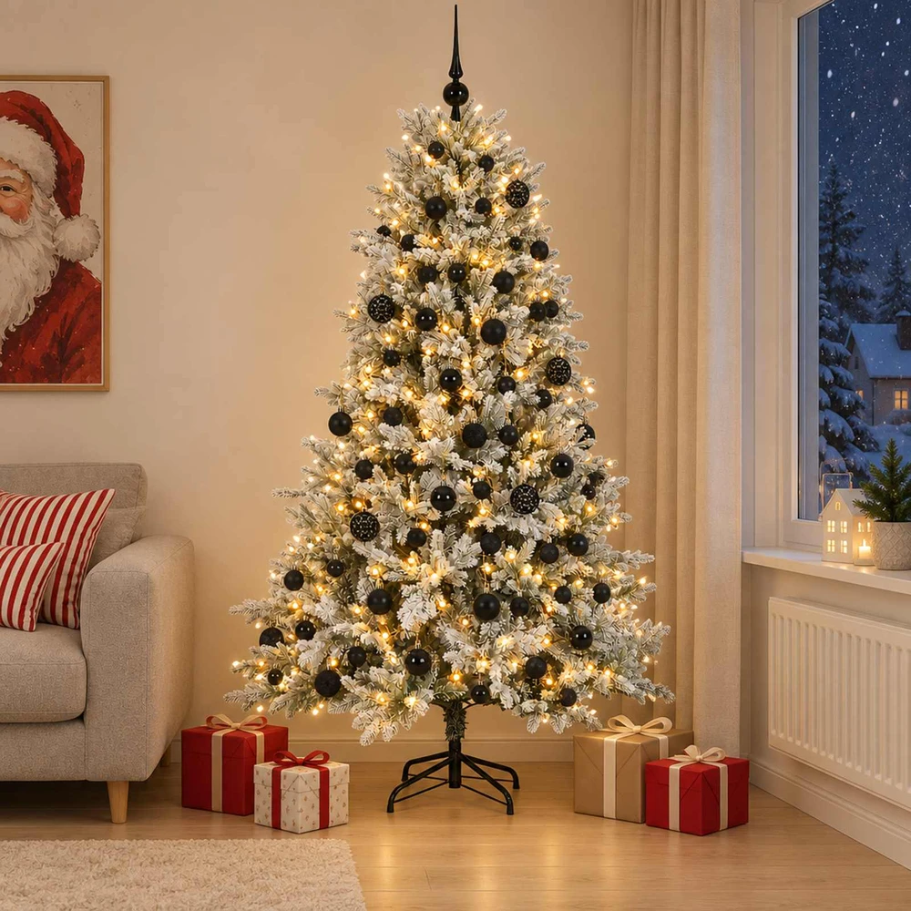 Dirbtinė kalėdinė eglutė su rutuliuku 240 cm 300 LED