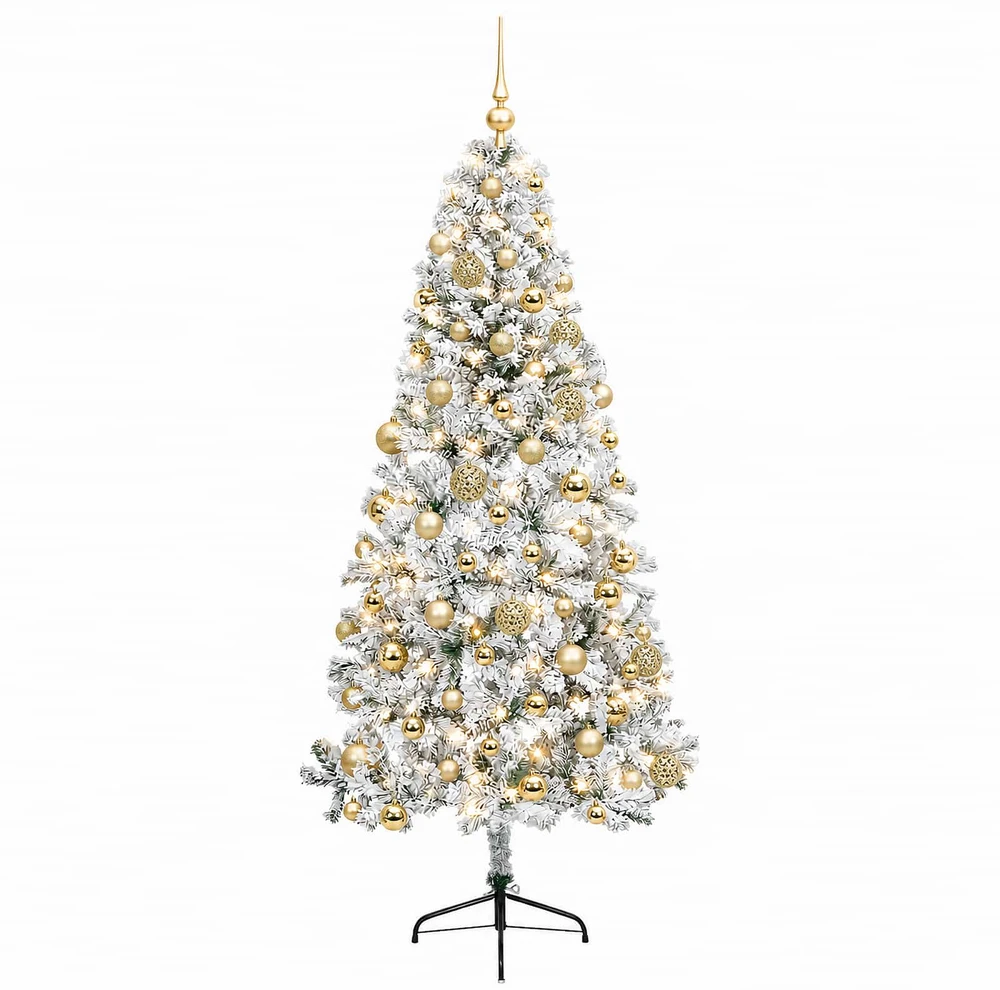 Dirbtinė kalėdinė eglutė su rutuliuku 240 cm 300 LED