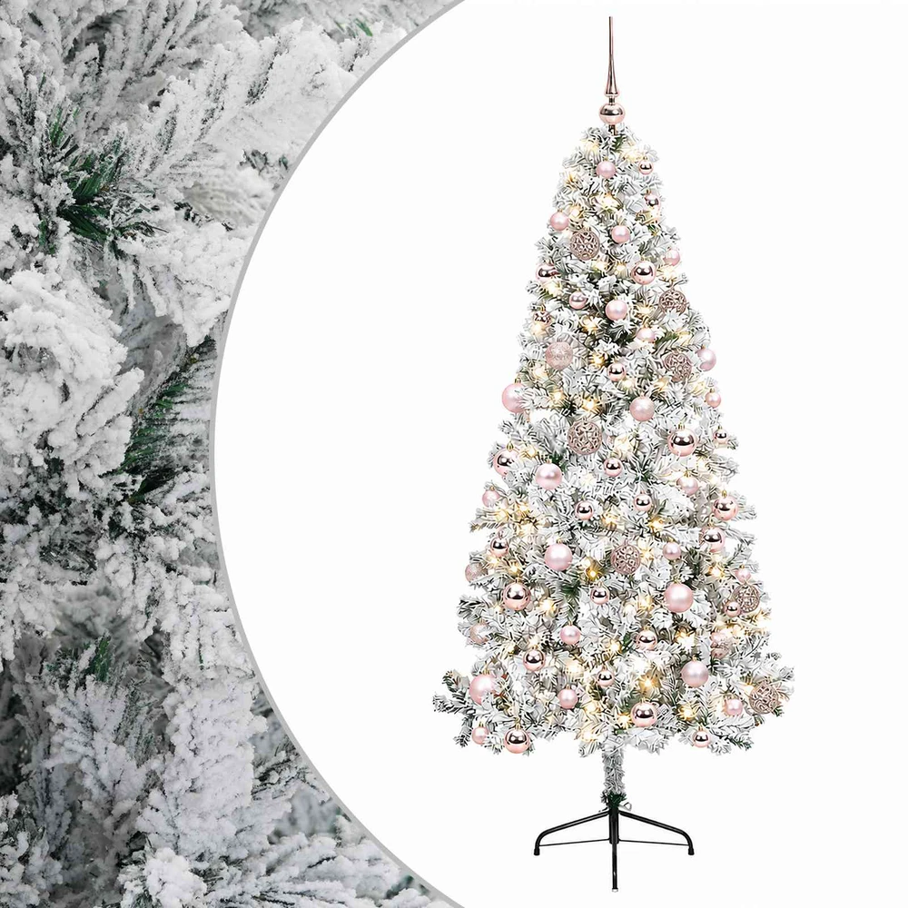 Dirbtinė kalėdinė eglutė su rutuliuku 240 cm 300 LED