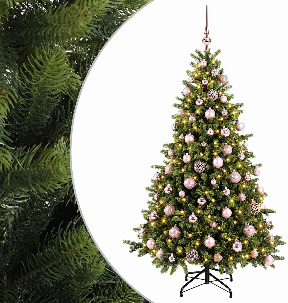 Dirbtinė kalėdinė eglutė su rutuliuku 240 cm 300 LED