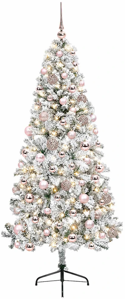 Dirbtinė kalėdinė eglutė su rutuliuku 240 cm 300 LED