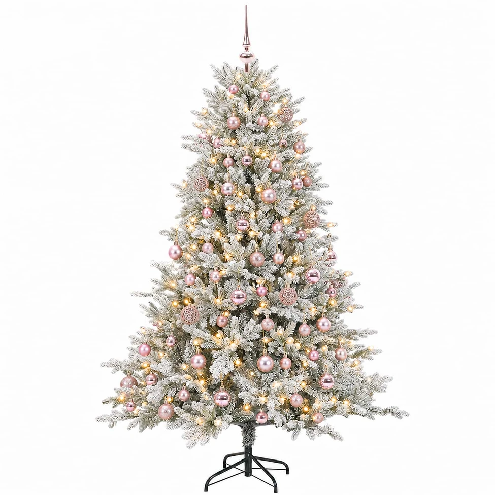 Dirbtinė kalėdinė eglutė su rutuliuku 240 cm 300 LED