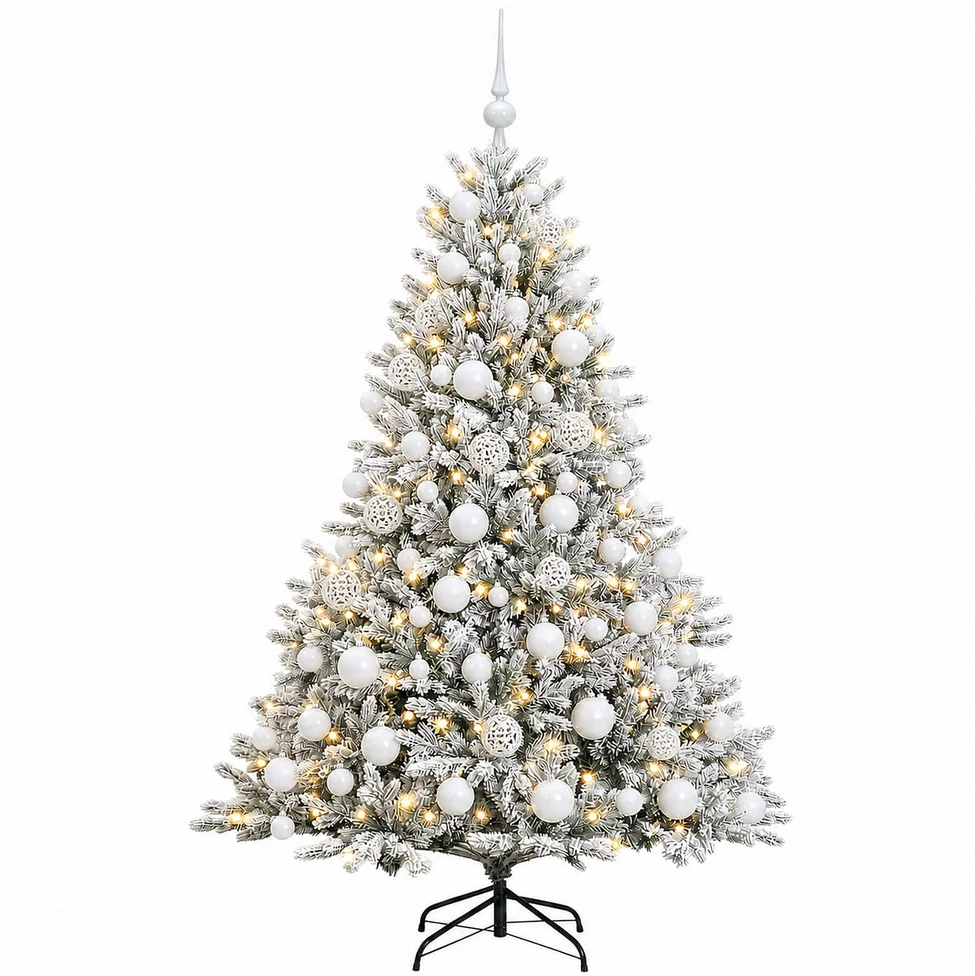 Dirbtinė kalėdinė eglutė su rutuliuku 240 cm 300 LED