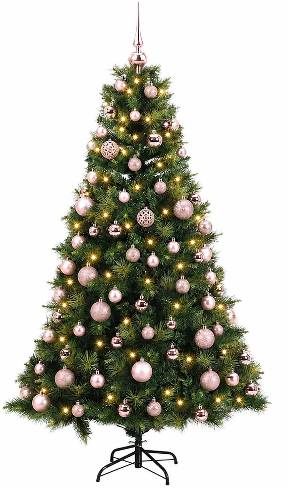 Dirbtinė kalėdinė eglutė su rutuliuku 240 cm 300 LED