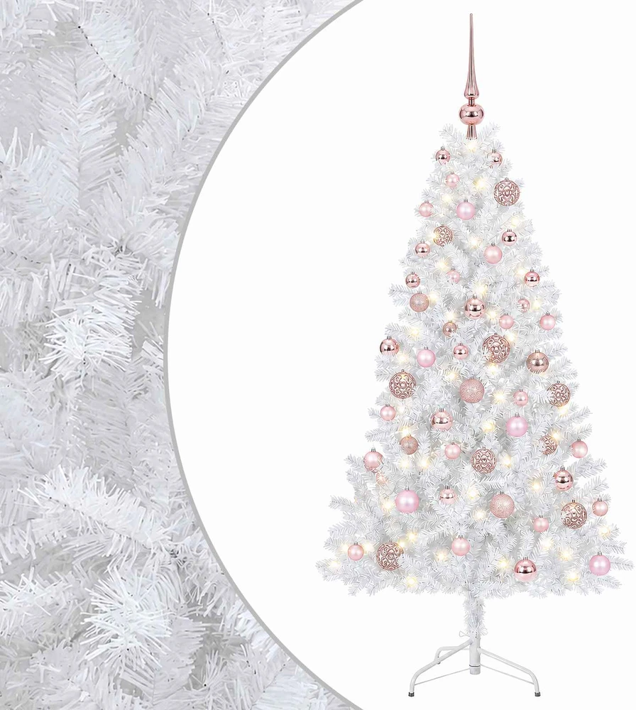 Dirbtinė kalėdinė eglutė su rutuliuku 240 cm 300 LED