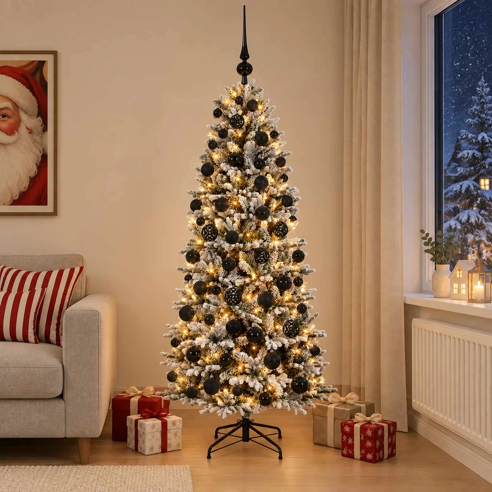 Dirbtinė kalėdinė eglutė su rutuliuku 240 cm 300 LED