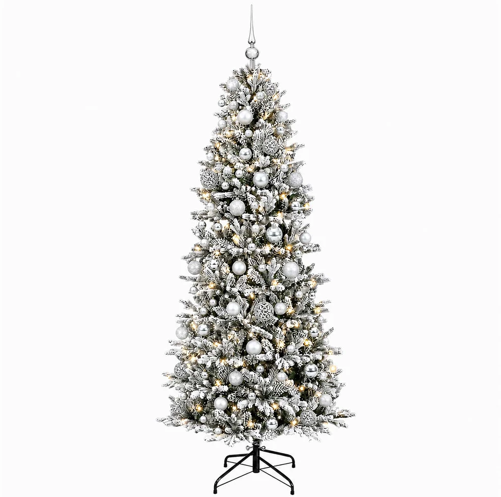 Dirbtinė kalėdinė eglutė su rutuliuku 240 cm 300 LED