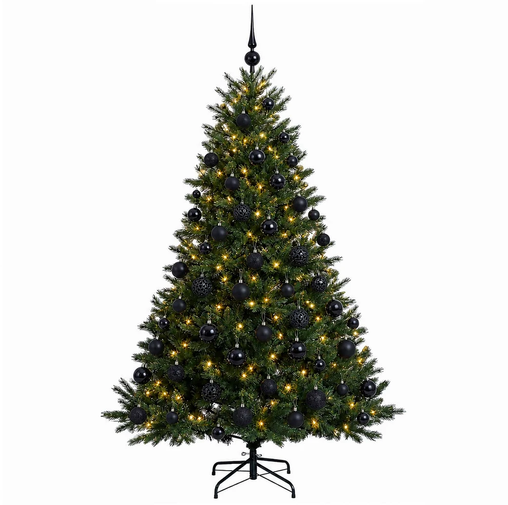 Dirbtinė kalėdinė eglutė su rutuliuku 240 cm 300 LED