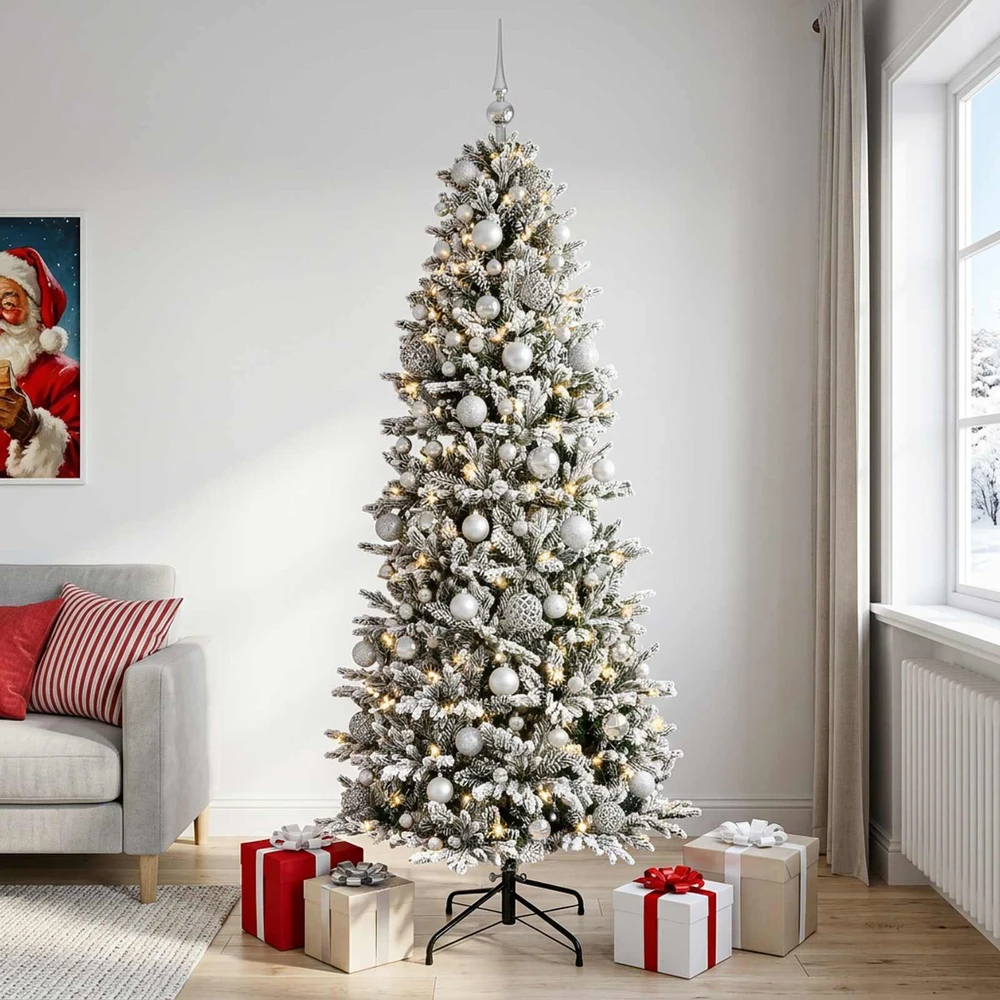 Dirbtinė kalėdinė eglutė su rutuliuku 240 cm 300 LED