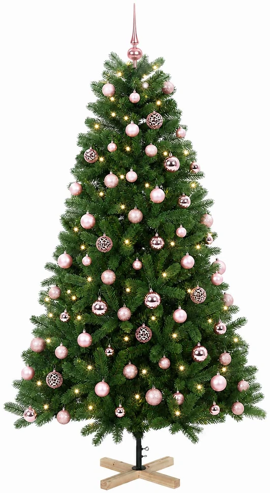 Dirbtinė kalėdinė eglutė su rutuliuku 240 cm 300 LED