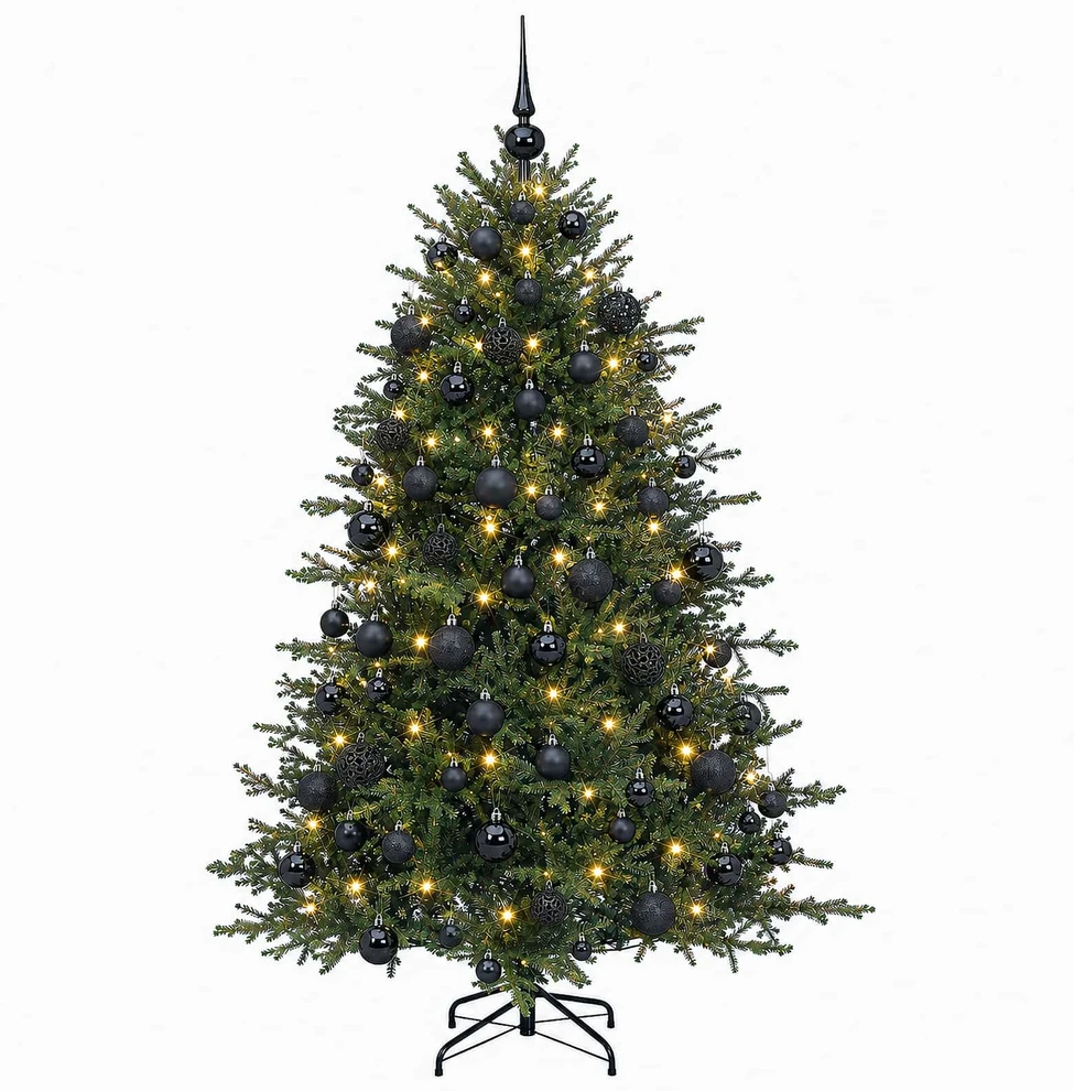 Dirbtinė kalėdinė eglutė su rutuliuku 240 cm 300 LED