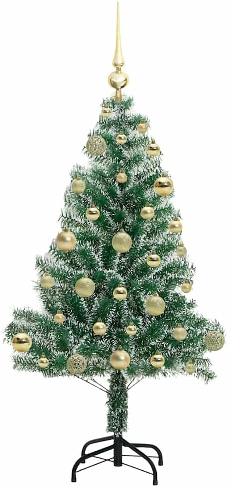 Dirbtinė Kalėdų Eglė Su Sniegu ir LED Šviesa su 150 LED 120 cm