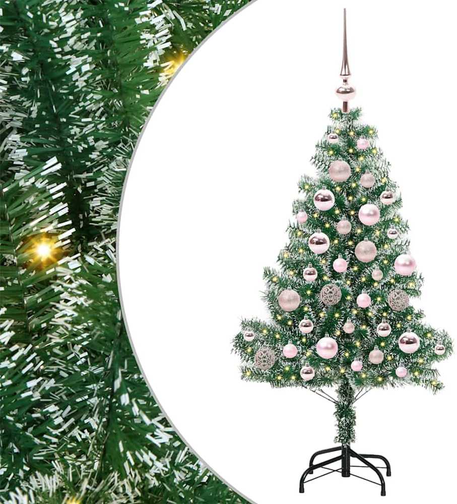 Dirbtinė Kalėdų Eglė Su Sniegu ir LED Šviesa su 150 LED 120 cm