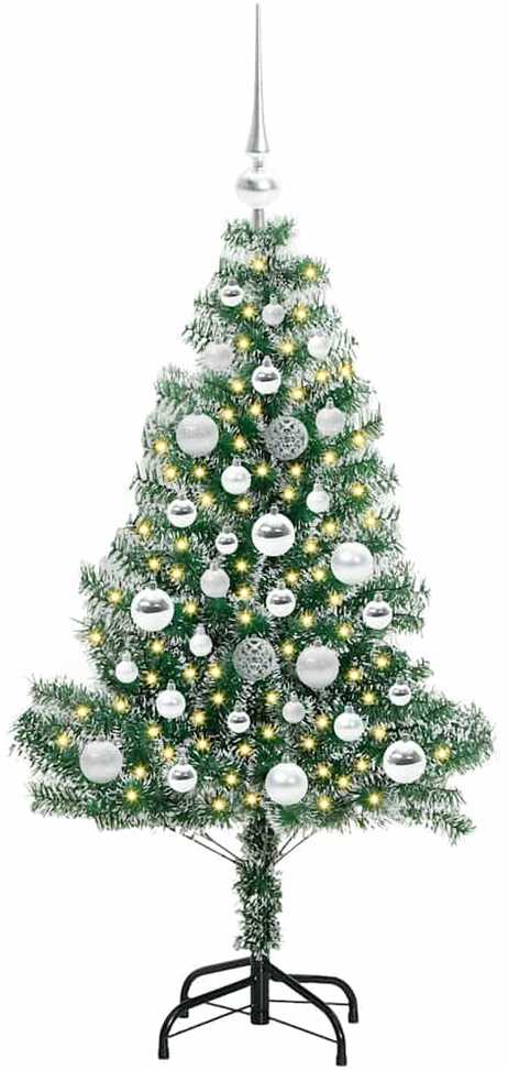 Dirbtinė Kalėdų Eglė Su Sniegu ir LED Šviesa su 150 LED 120 cm