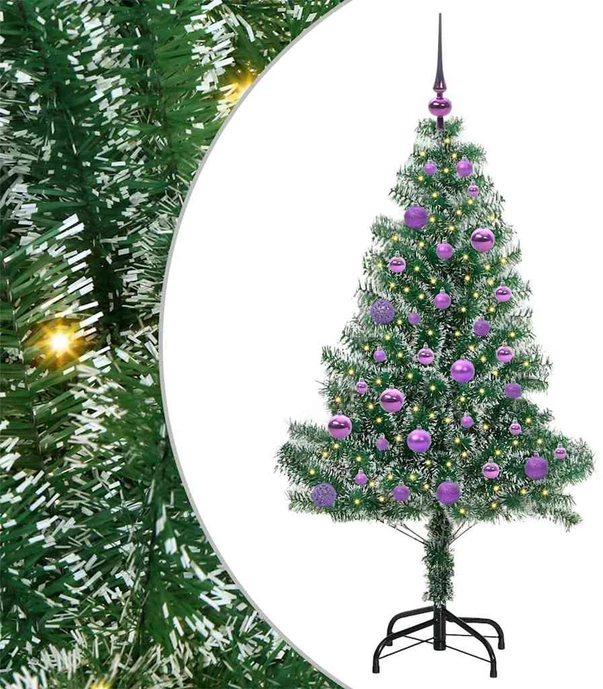 Dirbtinė Kalėdų Eglė Su Sniegu ir LED Šviesa su 150 LED 150 cm