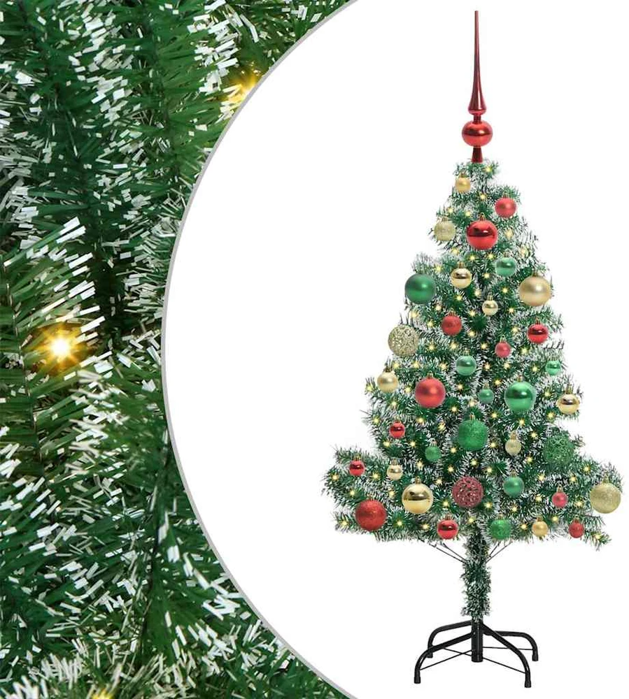 Dirbtinė Kalėdų Eglė Su Sniegu ir LED Šviesa su 150 LED 120 cm