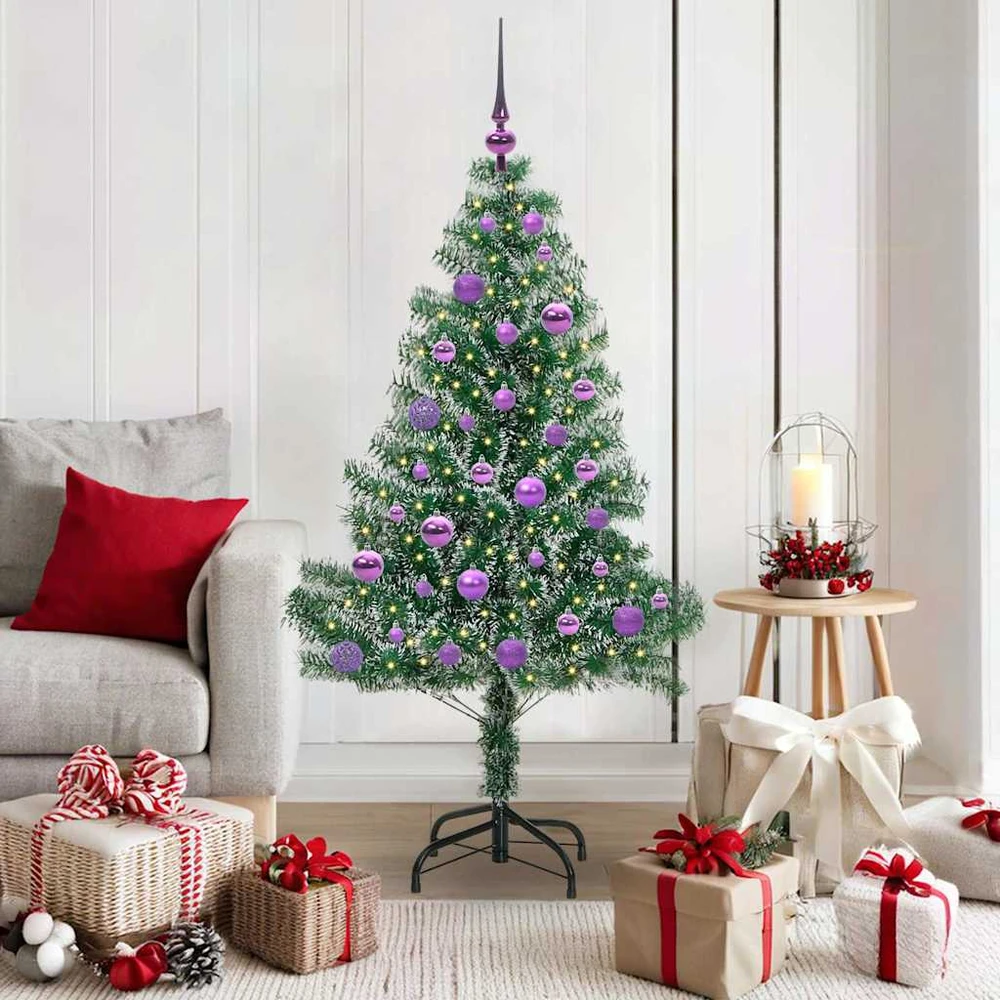 Dirbtinė Kalėdų Eglė Su Sniegu ir LED Šviesa su 150 LED 150 cm